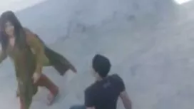 پیچ خودش را با dildo ...